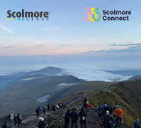 Scolmore Group’s Audra Fellows and Kevin Beech take on Snowdon by Night