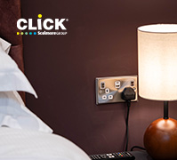 Click Scolmore delivers versatile products for Boutique Aparthotel in Warwickshire 