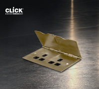 Click Scolmore Expands Floor Accessories Range With Antique Brass and Matt Black Finishes