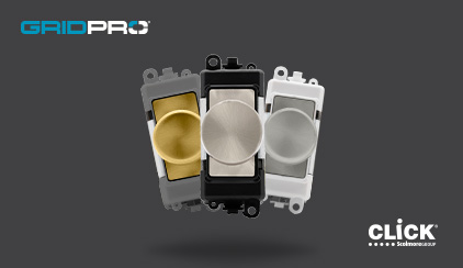 Click Scolmore adds Dimmer Modules to its growing GridPro Range