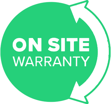 2 Year, On Site Warranty