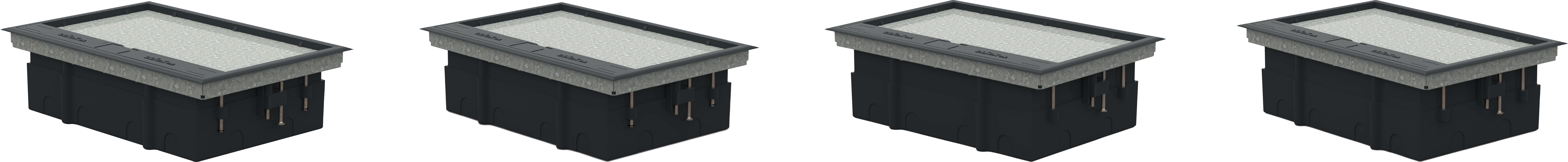 Raised access flooring