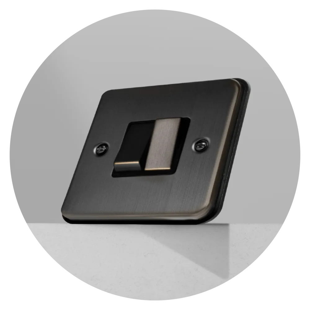 Bronze Screwless Switch