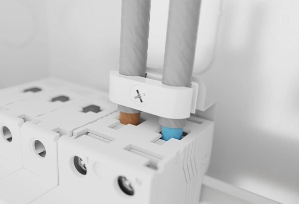 mains switch tail clamp