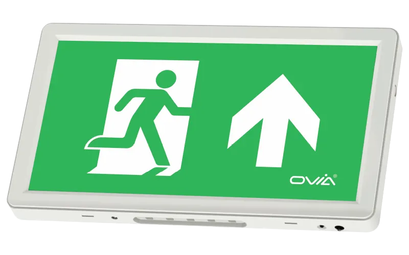 4w emergency exit sign