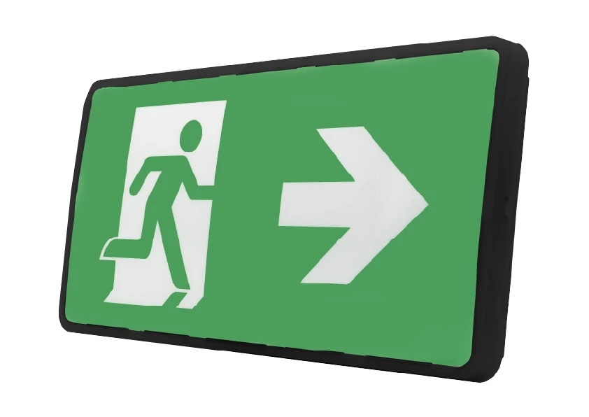 4w emergency exit sign