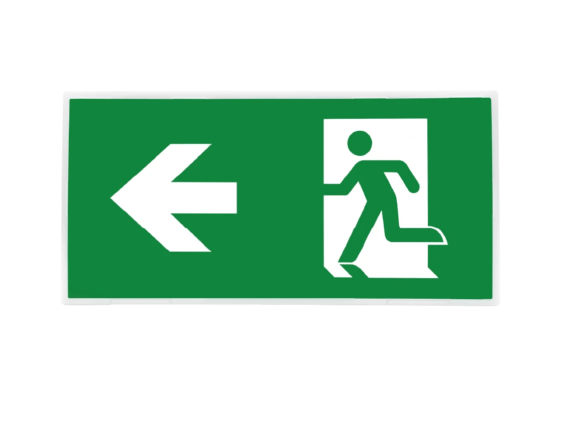 4w emergency exit sign