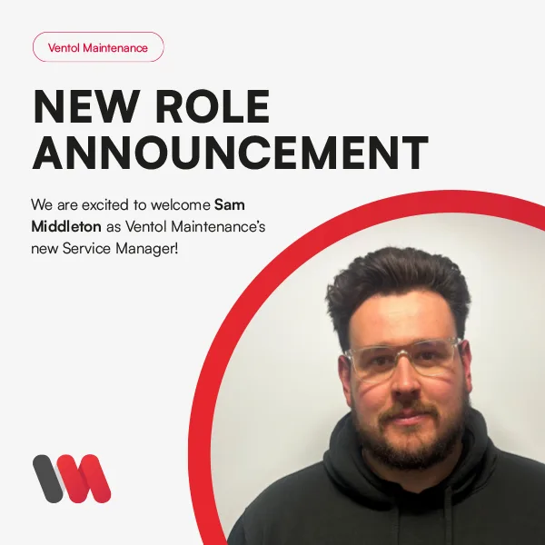 Ventol Maintenance Welcomes New Service Manager